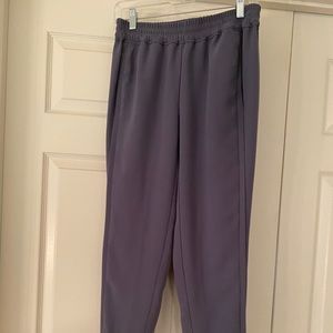 J. Crew Gray Side Slit Trousers